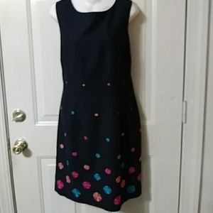 John Roberts Linen sheath dress 14